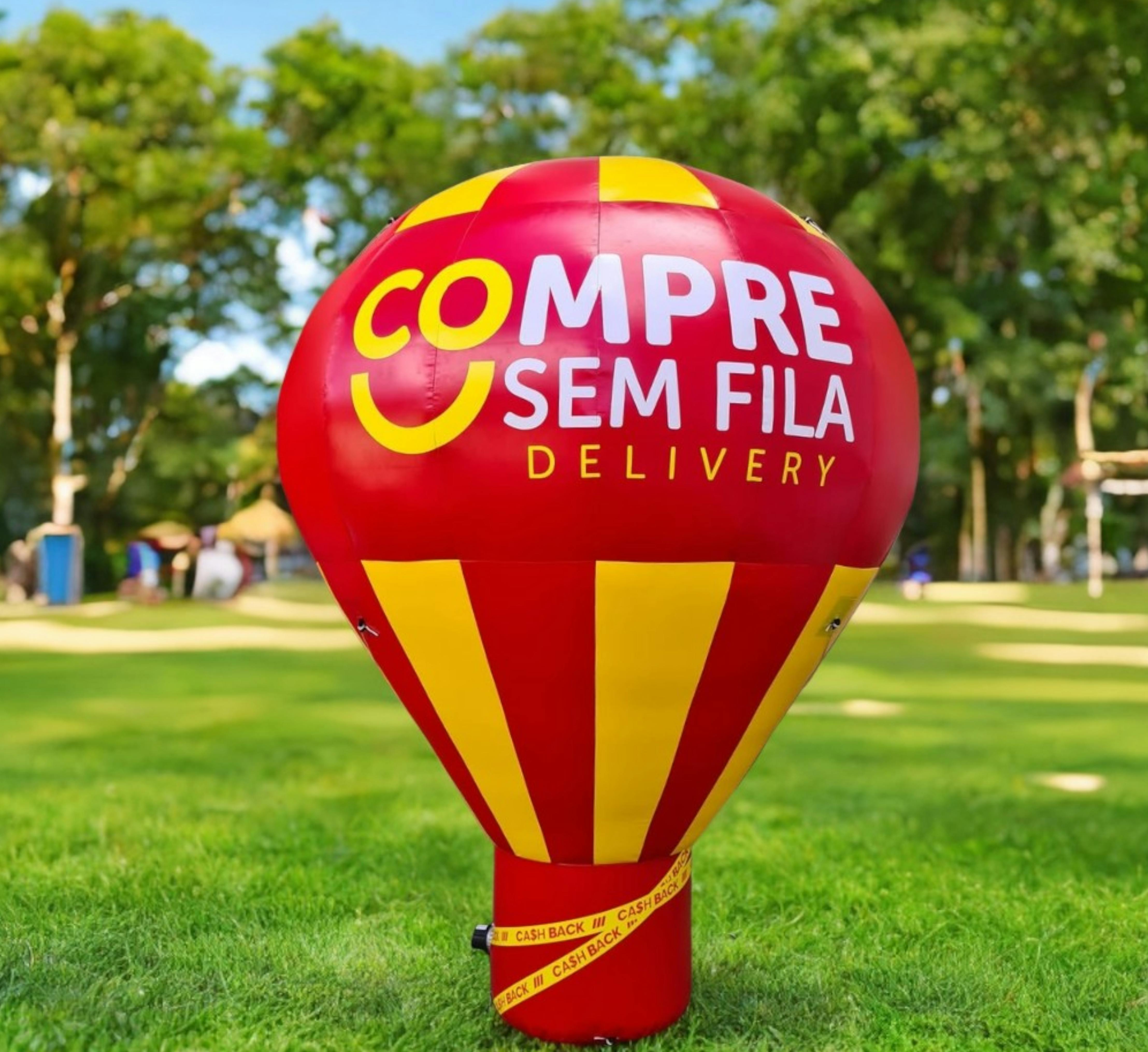 Balão promocional 3 metros 