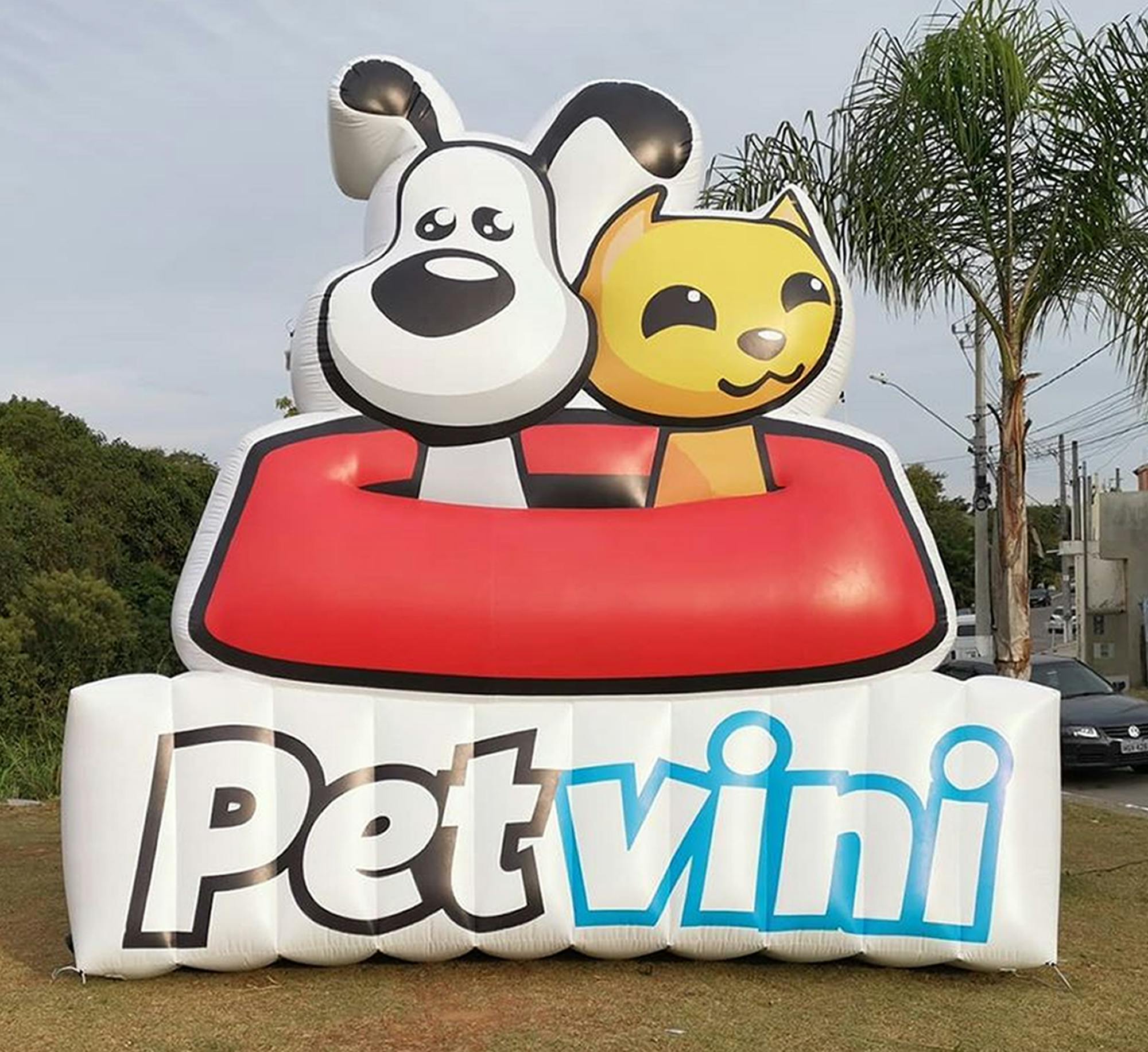 Mascote inflavel 5 metros