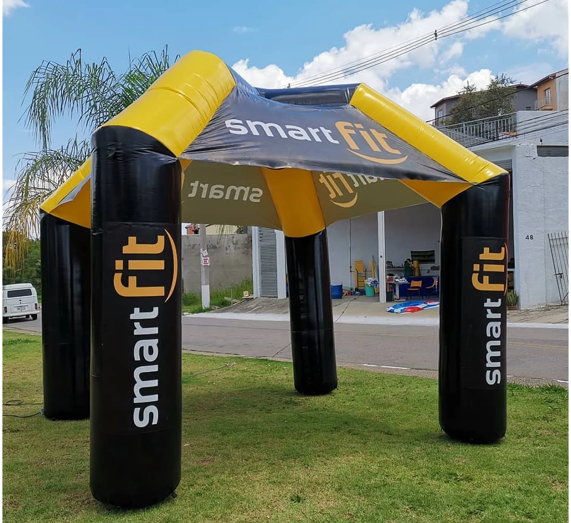 Tenda inflável aranha 2.5 x 2.5